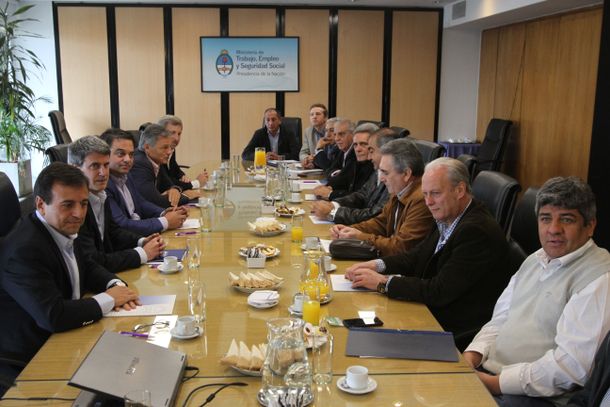 Reunión del Gobierno con las CGT del 29 de septiembre último