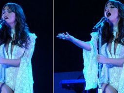 cordoba: lali esposito se trago un bicho en pleno show y no pudo seguir cordoba: lali esposito se trago un bicho en pleno show y no pudo seguir