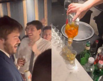 La lujosa fiesta de los tuiteros de Milei: tuvieron que borrar fotos y videos