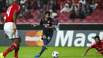 river lo extrana: el chori y un golazo para el olympiakos river lo extrana: el chori y un golazo para el olympiakos