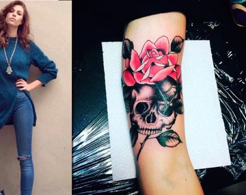 El nuevo tatuaje de la ex de Mariano Martínez