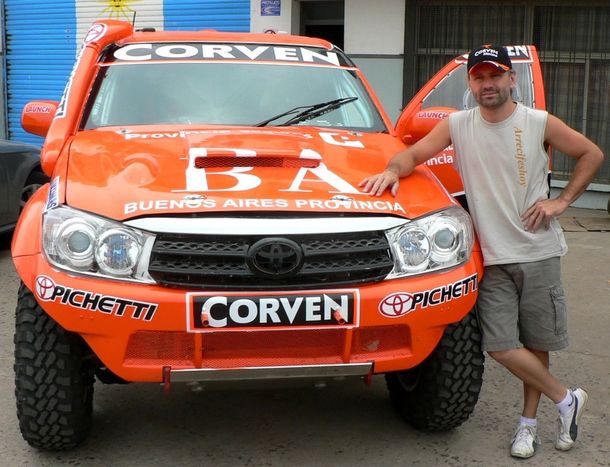 Los hermanos Di Palma quedaron afuera del Dakar