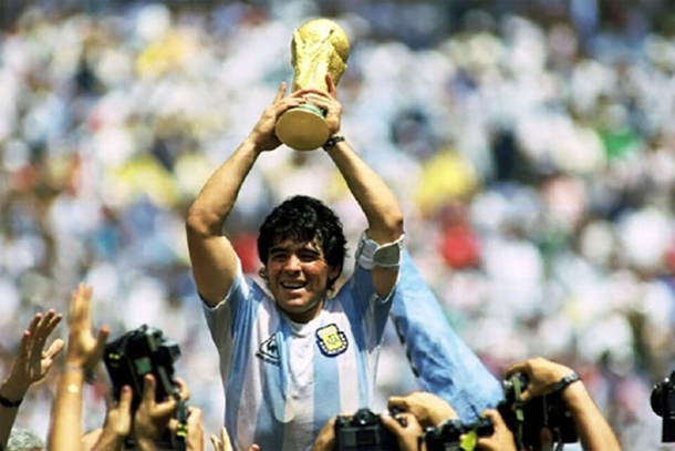 Diego Armando Maradona, el primer mejor jugador según la IA.