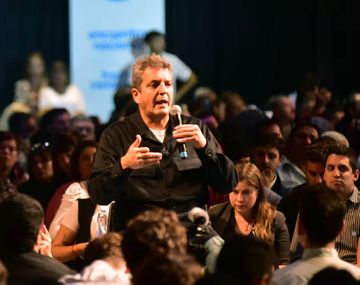 Sergio Massa en Parque Norte.