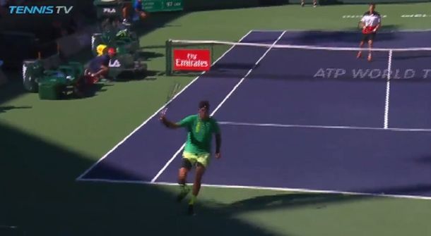 Delpo llegó exigido y resolvió a la perfección