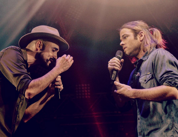 El gran gesto de Abel Pintos con Benjamín Amadeo durante su show en Rosario