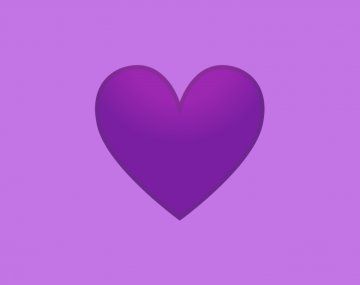 Qué significa el corazón violeta en WhatsApp