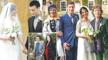 las fotos de la boda del hijo de mick jagger