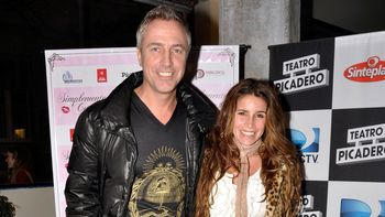 Marley junto a Florencia Peña Marley junto a Florencia Peña