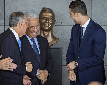 Cristiano Ronaldo y su polémico busto