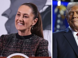 Claudia Sheinbaum celebra que Donald Trump no aplicó tarifas adicionales a México. Claudia Sheinbaum celebra que Donald Trump no aplicó tarifas adicionales a México.