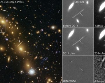 Encuentran una explosión espacial inexplicable