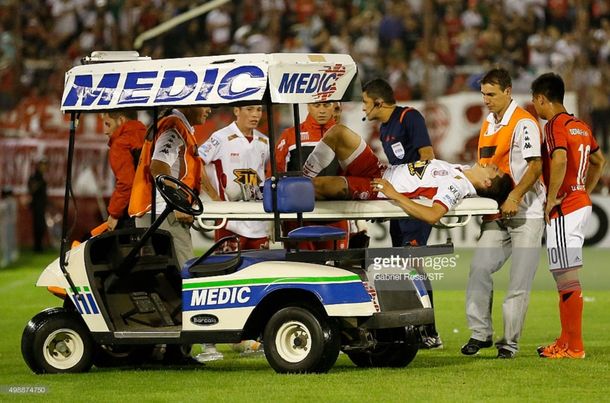 Respira Huracán: Espinoza sólo tuvo un traumatismo y podrá jugar la final de la Sudamericana