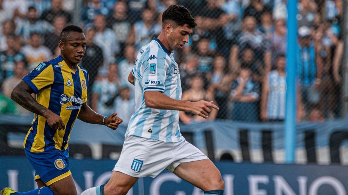 Racing sumó su segunda derrota en el Torneo Apertura: Rosario Central le ganó con un golazo de Ángel Di María