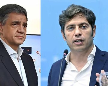 Jorge Macri y Axel Kicillof.
