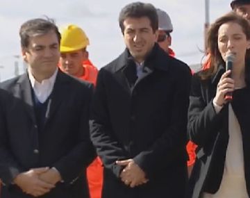 Vidal anunció un nuevo plan hídrico