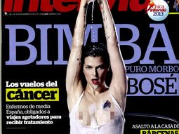 Bimba, la sobrina de Miguel Bosé, al desnudo