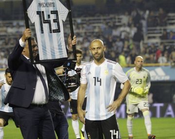 Mascherano es el jugador con más presencias en la Selección