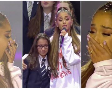 El llanto de Ariana Grande en el concierto One Love Manchester