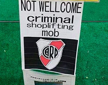 Tras robar un super prohíben el ingreso a hinchas de River
