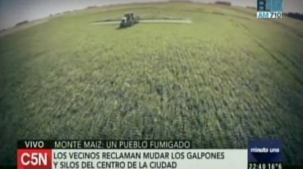 Monte Maíz, un pueblo fumigado y enfermo de cáncer