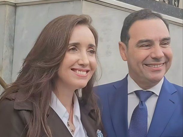 En pleno cruce con Milei, Villarruel visitó Corrientes y se mostró con Gustavo Valdés