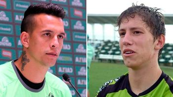 Danilo y Jackson Follman, arqueros de Chapecoense Danilo y Jackson Follman, arqueros de Chapecoense