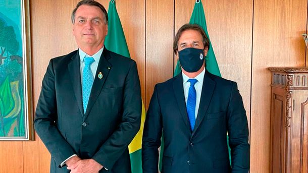 Jair Bolsonaro y Luis Lacalle Pou quieren flexibilizar el Mercosur
