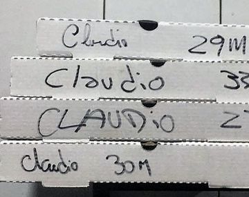 La pizzería que respondió al que desmereció su trabajo sacó la promo Claudio 