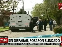 sin efectuar un solo disparo, robaron un camion blindado en boulogne sin efectuar un solo disparo, robaron un camion blindado en boulogne