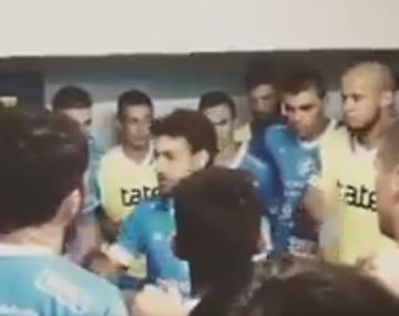 Conmovedor: la arenga de Pablo Aimar en la previa de su partido despedida