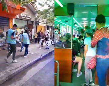 Brutal pelea en el trencito de la alegría de Mar del Plata: hubo heridos