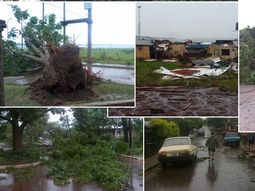 un temporal ocasiono danos en viviendas y cortes de luz en misiones un temporal ocasiono danos en viviendas y cortes de luz en misiones