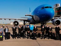 Foto: @Aerolineas_AR