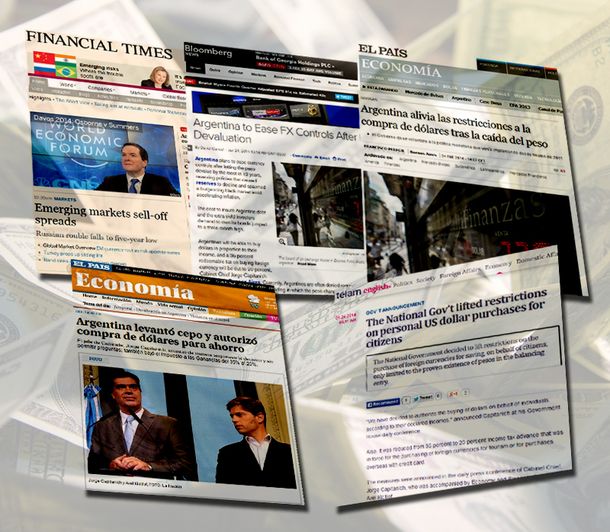 Cómo reflejaron los diarios del mundo el anuncio de la medida