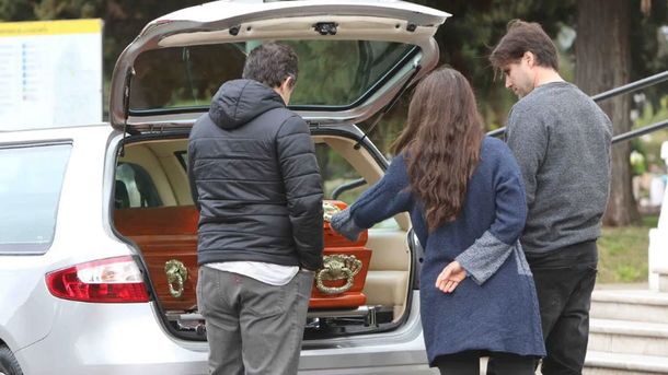 El solitario sepelio de Rodolfo Bebán