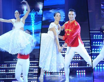 Juanita Viale se cruzó con el jurado del Bailando y habló de Chano 