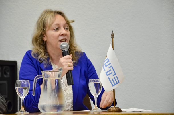 La presidenta de UTE