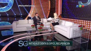 se lo confeso a susana gimenez: la banda de sonido de rocky le salvo la vida a matias ale se lo confeso a susana gimenez: la banda de sonido de rocky le salvo la vida a matias ale