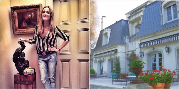 Vero Lozano mostró los recovecos de su mansión