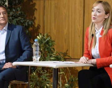 Rodolfo Suárez y Anabel Fernández Sagasti