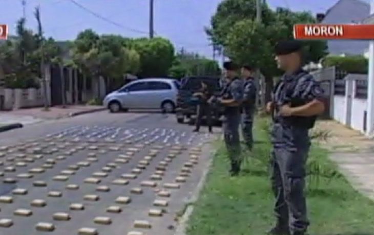 Golpe al narcotráfico en Morón