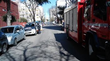 Los bomberos en la escuela Ausonia Los bomberos en la escuela Ausonia