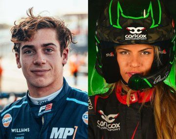 Franco Colapinto y Christine GZ