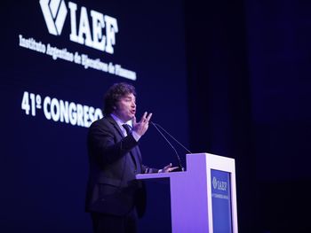 Javier Milei, en el cierre del congreso de IAEF: El Banco Central sólo puede hacer daño