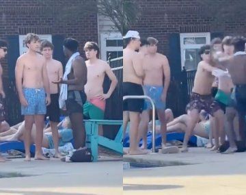 Terminó a las piñas contra 10 tras ser discriminado por su color de piel