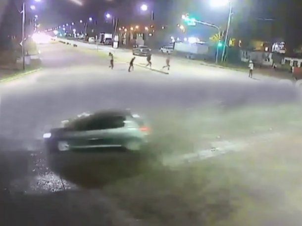 Así fue el momento previo al ataque mortal de una patota en una estación de servicio de José C. Paz