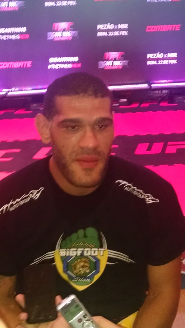 Conocé a Pie Grande, la gran atracción de la UFC en Porto Alegre