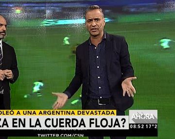 El Gingo Cingolani, dura contra la Selección