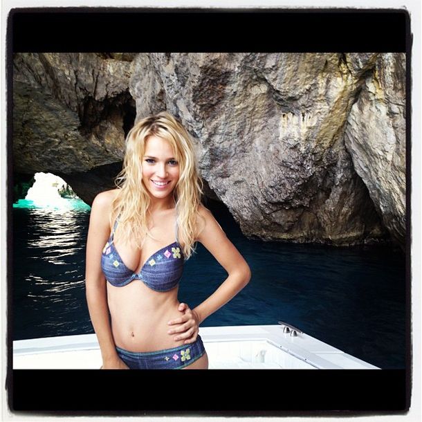 Luisana Lopilato mandó sus fotos infartantes desde Italia